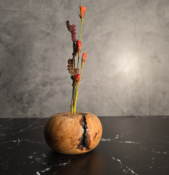 Maple Burl Vase
