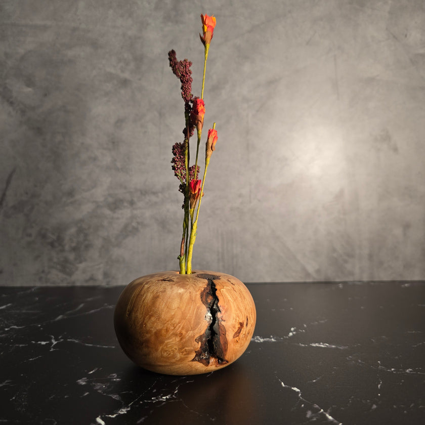Maple Burl Vase