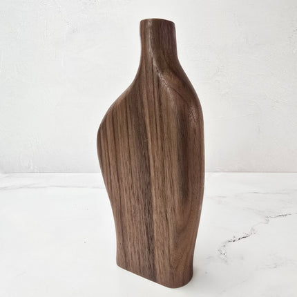 Walnut Vase