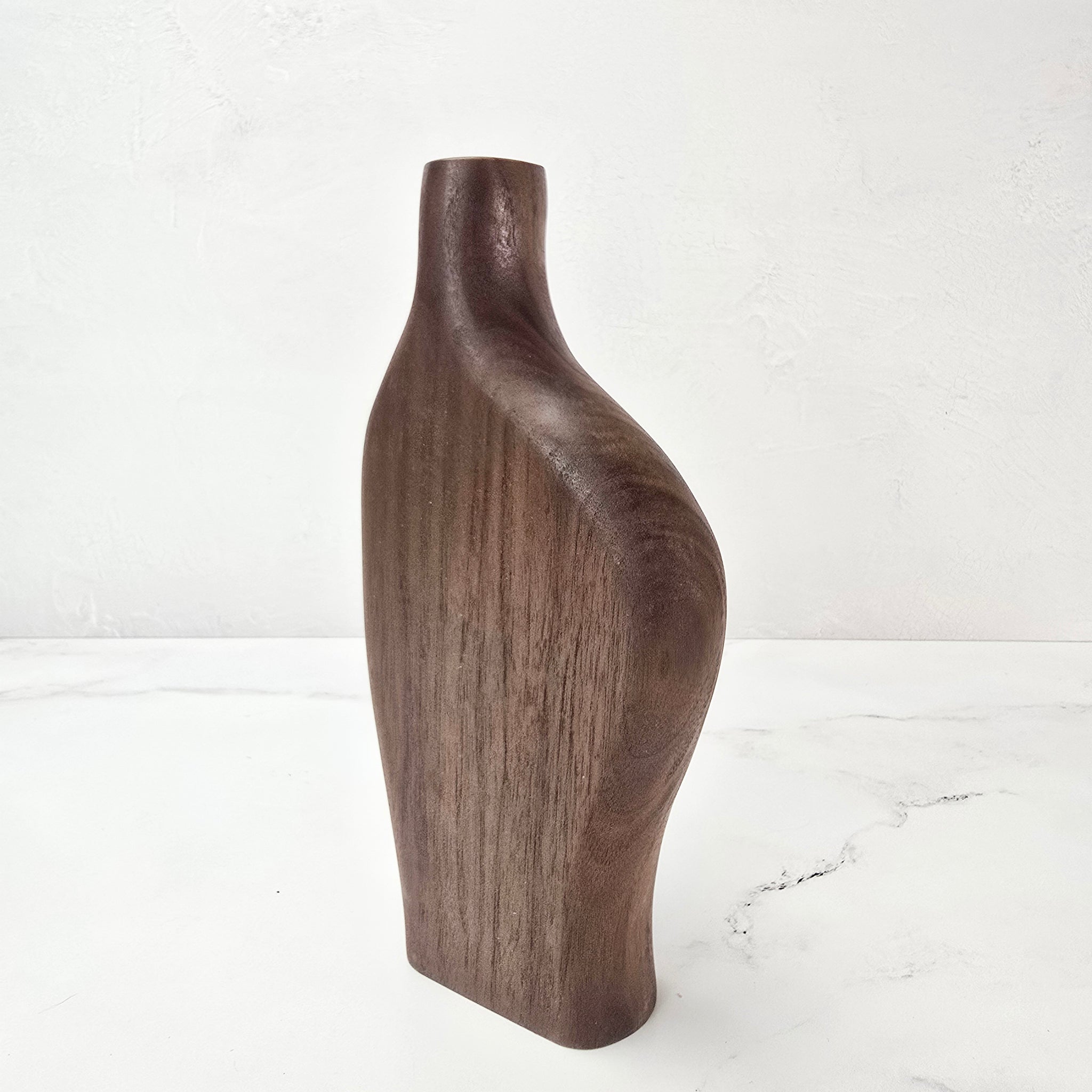 Walnut Vase