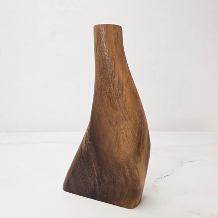 Walnut Vase