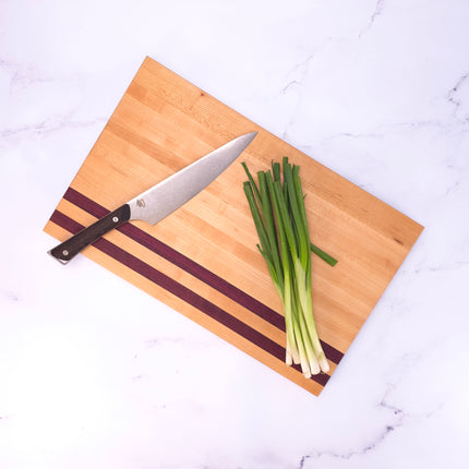 Maple & Purpleheart Cutting Board