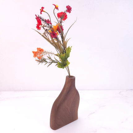 Walnut Vase