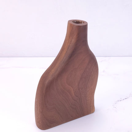 Walnut Vase